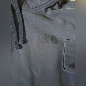 North Face Navy Hoodie Never Stop exploring
